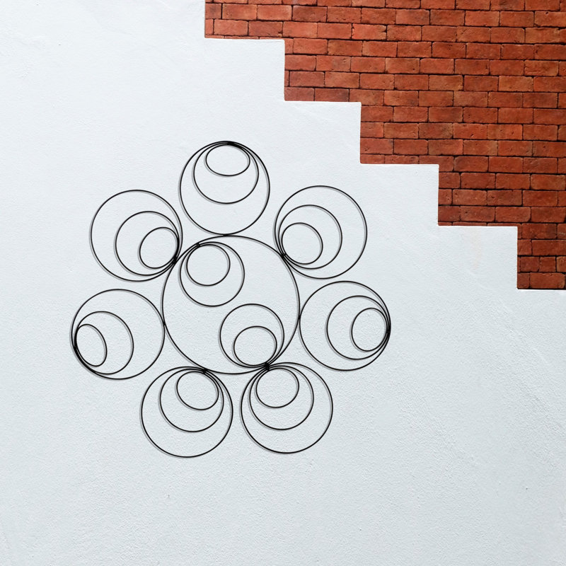 Décoration murale en métal
