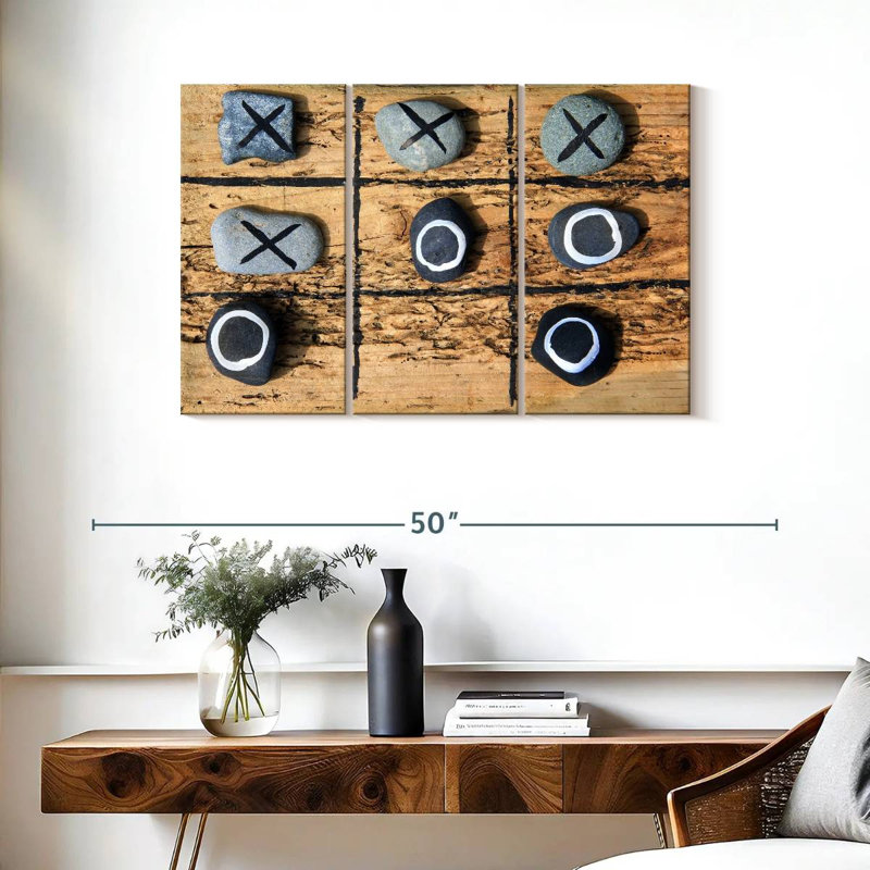 Senne Tic Tac Toe Game, 24" H x 38" W
