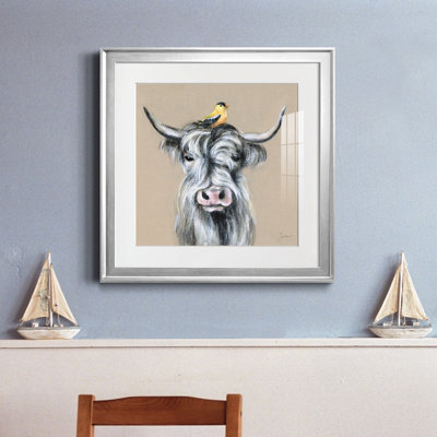 " Playful Nature 4 " Painting Print