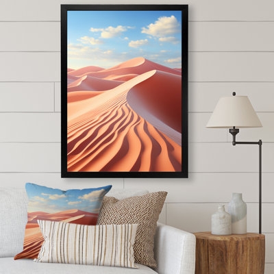 «Avanthika Desert Photo Sunkissed Sands I», reproduction sur toile