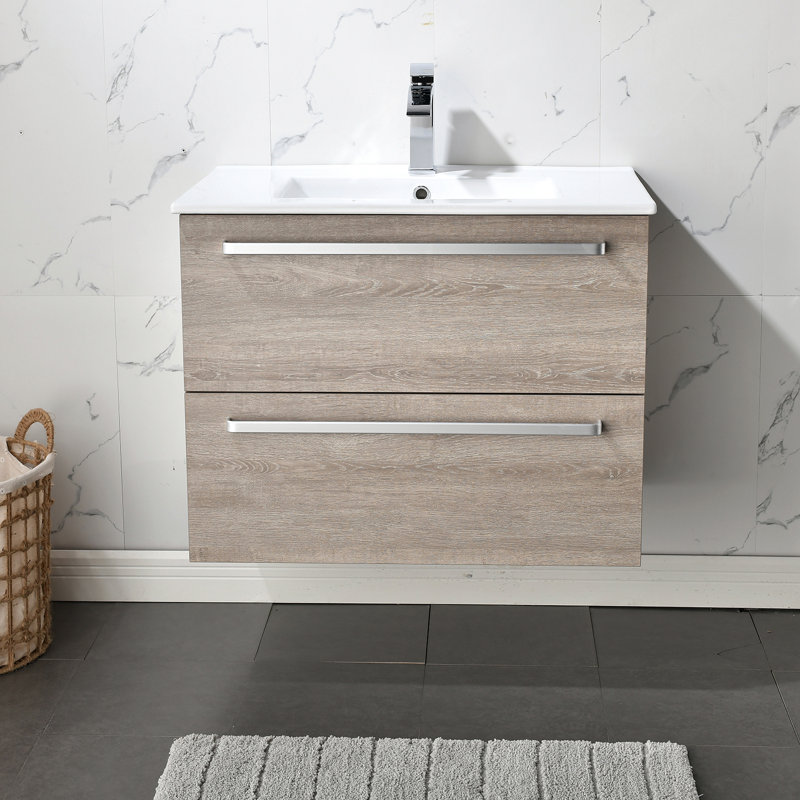  Meuble-lavabo simple 30 po , Gris