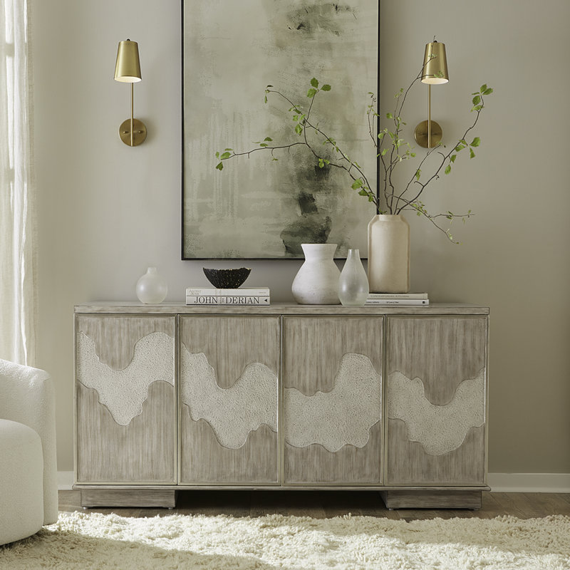 Emry 4 Door Accent Cabinet