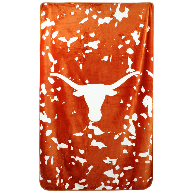 NCAA Knitted Throw Blanket, Texas