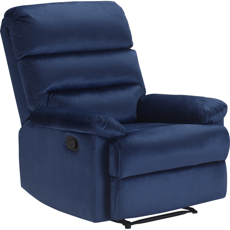 Fauteuil inclinable ClickDecor Davis, bleu
