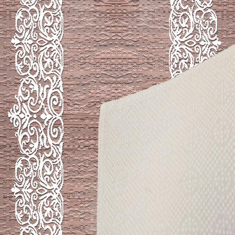 Elegant Hall Carpet, 31.5 x 78.7 inches | 100% Polyester, 0.4 inch Pile Height | Antibacterial, Non-Slip PVC Felt Dot Underside | Machine Washable, Durable Woven Design | Perfect for Entryways & Living Spaces