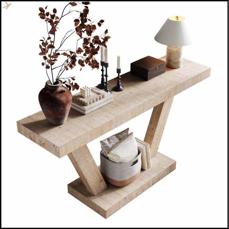 60 Inches Vintage Distressed Wood Entryway Bench With 2-Tier Solid Wood Veneer Storage, Rustic Wide Design For Hallway And Living Room