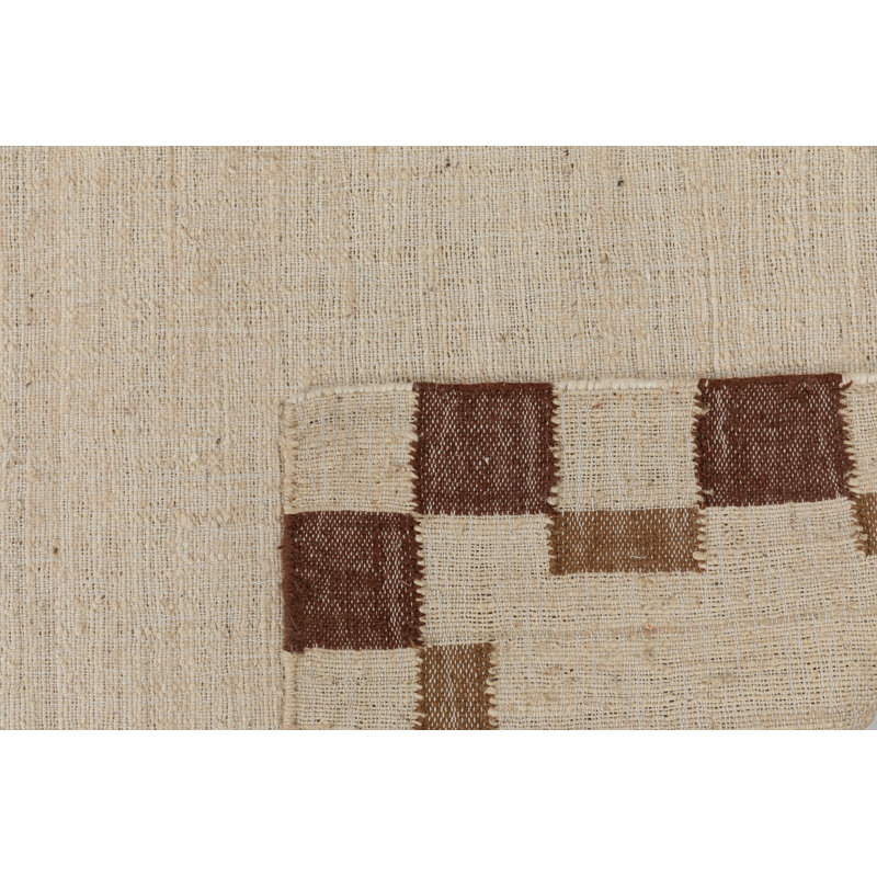 Tapis d'intérieur en jute Heidi, Rouge, 3 pi x 5 pi