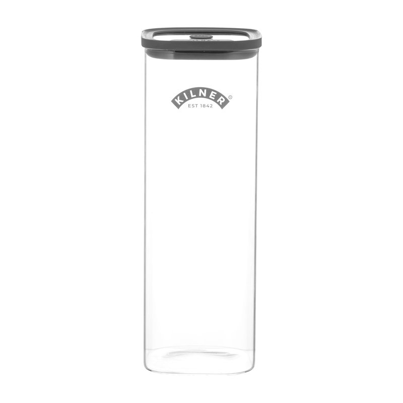 Kilner Fresh Storage Square Jar 2L, 1