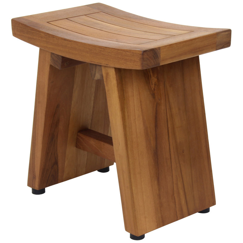 Asia® Teak Shaving and Washing Foot Rest