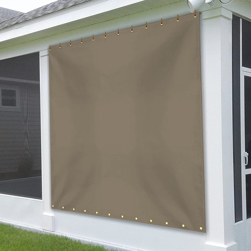Heavy Duty Multipurpose Waterproof Tarp, Outdoor Protective Tarpaulin with Reinforce & UV Resistant(8 x 8 ft), 96" H x 96" W