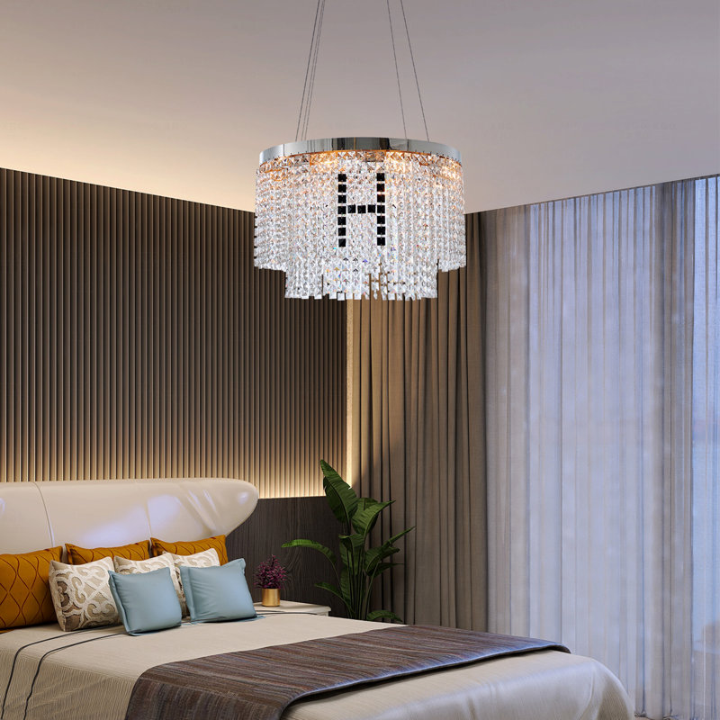 Lustre - cristal de style moderne
