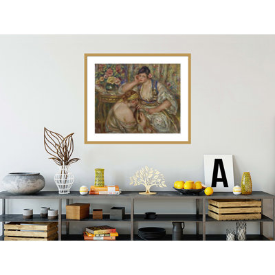 Le concert de Pierre-Auguste Renoir, impression giclée encadrée
