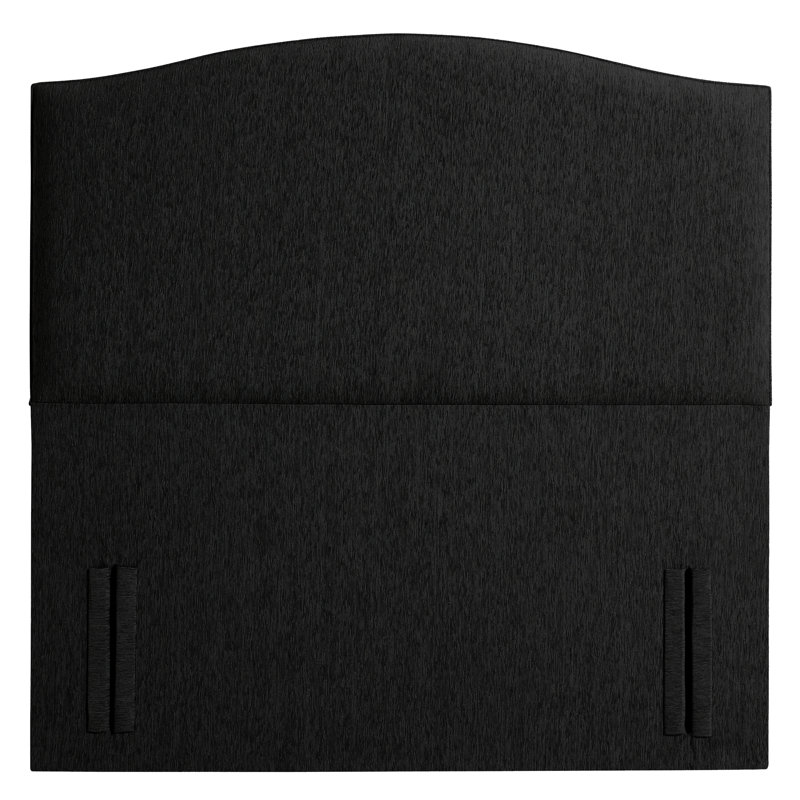 Triggs Upholstered Headboard, Black, Double (4'6)