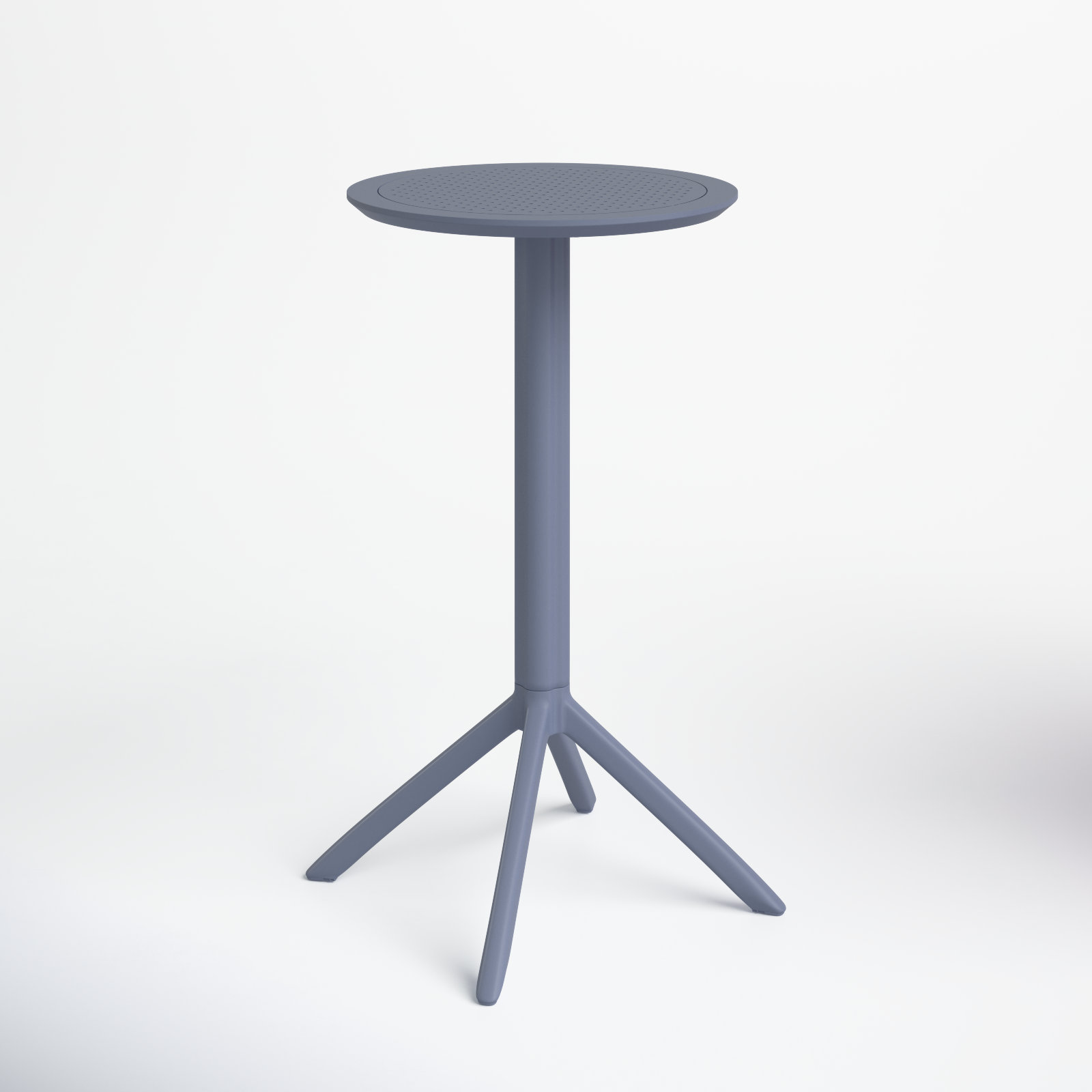 Elodie Patio Bar Table, Dark Gray, 42.5'' H x 23.6'' W x 23.6'' L