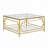 Square Glass Coffee Table-1535398846