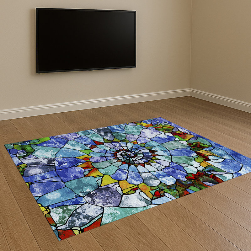 Starburst Area Rug, Runner 70 x 140 cm
