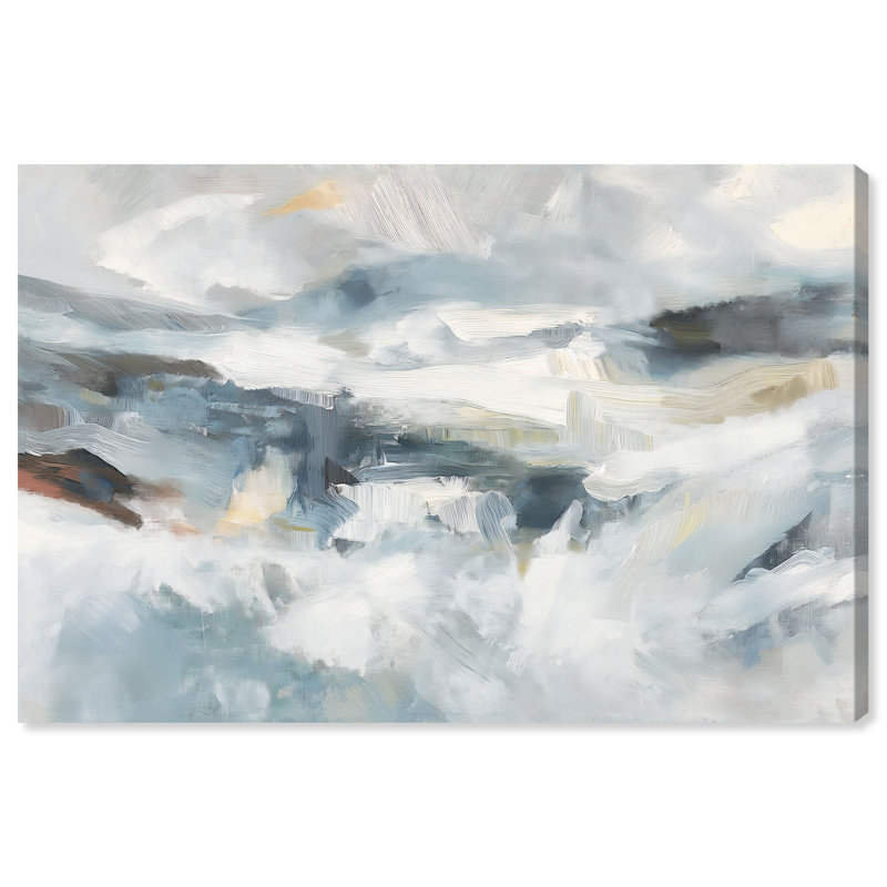 Azule Capri Canvas Abstract Print by Oliver Gal, Black Frame, 15 x 10, 10"H x 15"W, Canvas Unframed