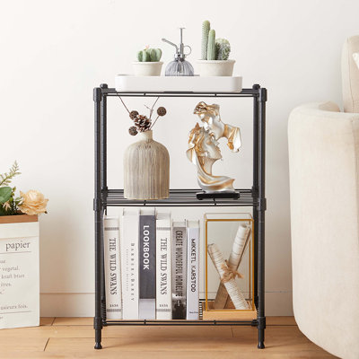 Jayly Steel Height -Adjustable Shelving Unit