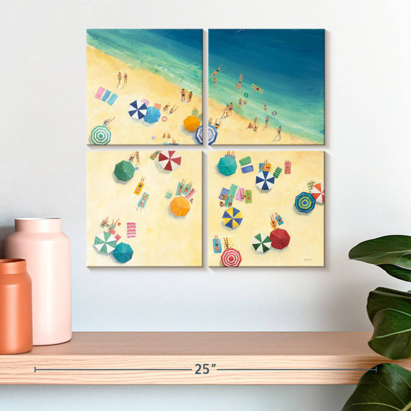 Alvord Summer Fun Aerial, 18" H x 18" W
