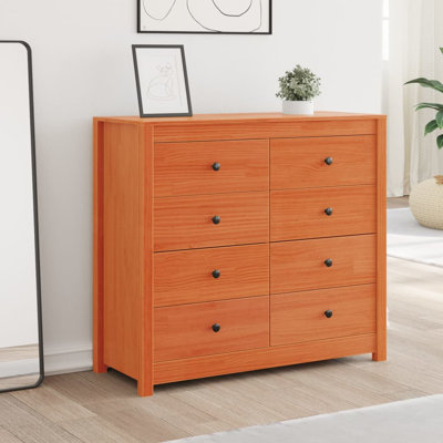 Newark Solid Wood 8 -Drawer Accent Chest