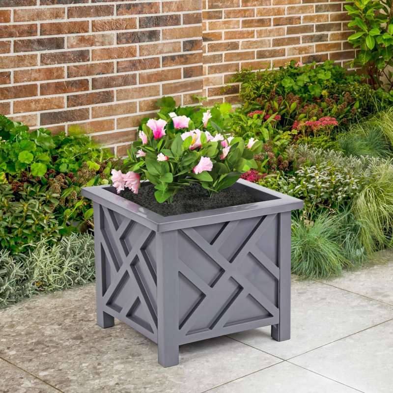 Carrafa Pot Planter, Grey