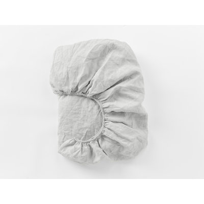 Coyuchi Organic Relaxed Linen Fitted Sheet