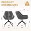 Foam Padding Office Chair-244935552