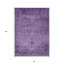 Tapis d'intérieur lavable oriental aubergine 8 pi x 10 pi mauve et lavande