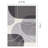 Fresno Grey Cream Modern Geometric Arches Area Rug-102211072