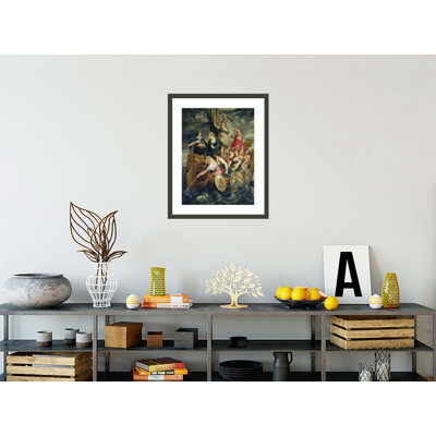The Majority of Louis XIII (1601-43) 20th October 1614 by Peter Paul Rubens -Framed Giclee Print