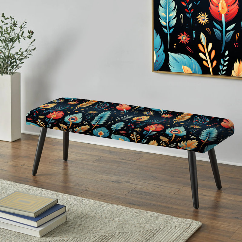 Banc rembourré Eclectic Nomad Boho