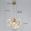 6 - Light Dimmable Iridescent Glass Globe Bubble Chandelier-497339326