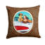  Coussin décoratif Great Dane avec Mona Lisa 14 po