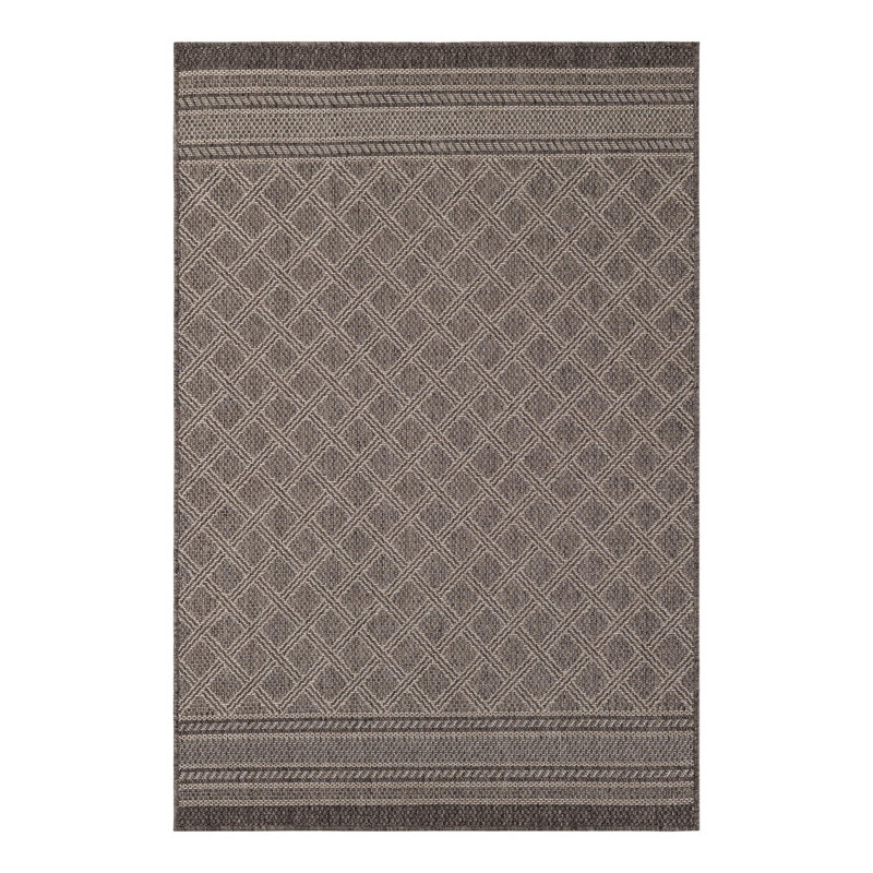 Tapis d'extérieur à treillis, Rectangle 4 pi 1 po x 6 pi 1 po