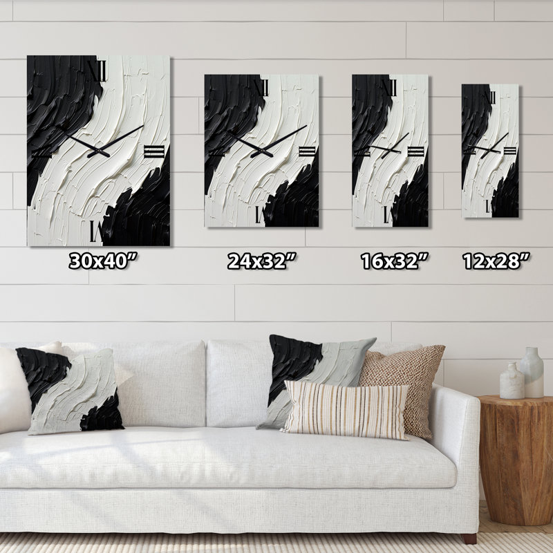 Horloge murale moderne Fateen, Grand