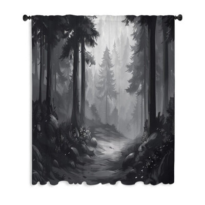 Rideaux de fenêtre Forest Path