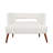 Ashyia 45.47'' Loveseat with Rubberwood Legs-2113417552