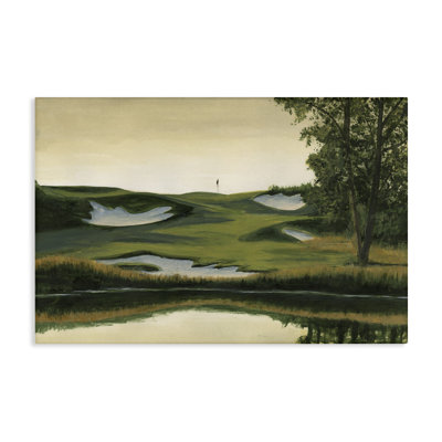 «Golf Course Terrain», art mural par Michael Willett 