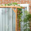 Braxtyn Solid Wood Fir Outdoor Bench
