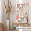 Impression florale sans cadre