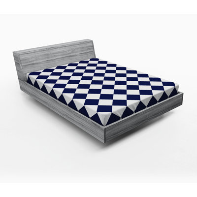 Microfiber Geometric Fitted Sheet