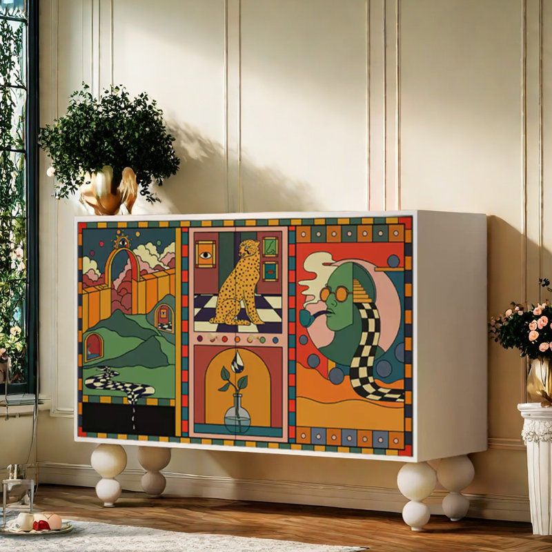 Armoire d'appoint, Blanc