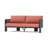 Quanise 4 Piece Sunbrella Outdoor Patio Seating Set With Aluminum Slat Coffee Table - Play Adobe-1824848558