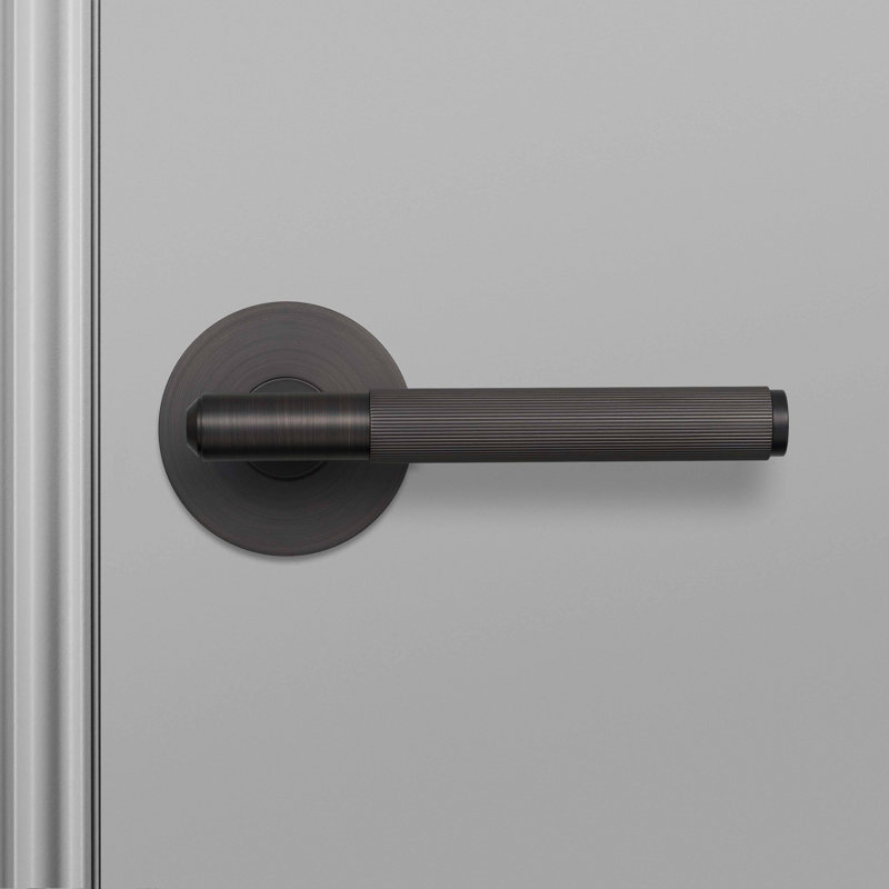Poignée de porte / passage / linéaire, Smoked Bronze