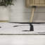 Tapis d'intérieur / extérieur deux tons blanc / noir Cindia-263876010