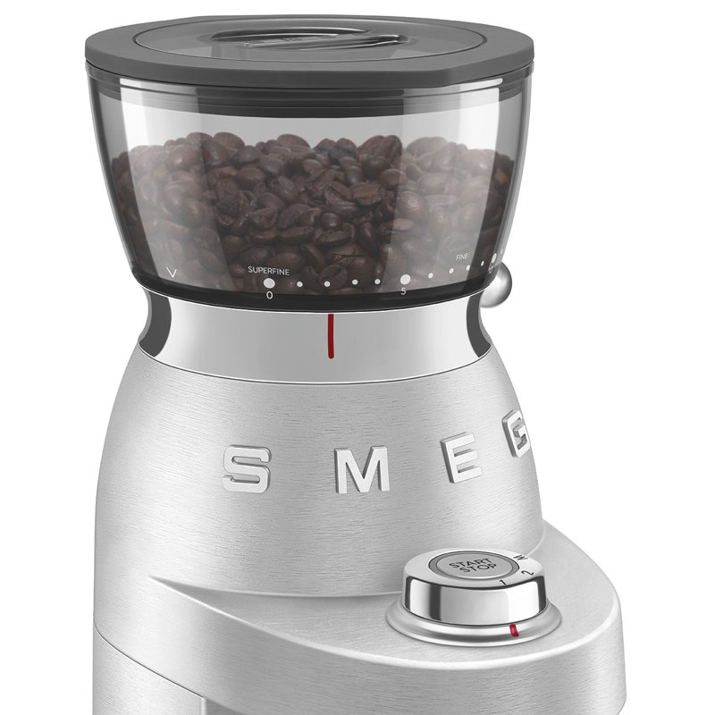 SMEG Espresso Coffee Grinder in Stainless Steel