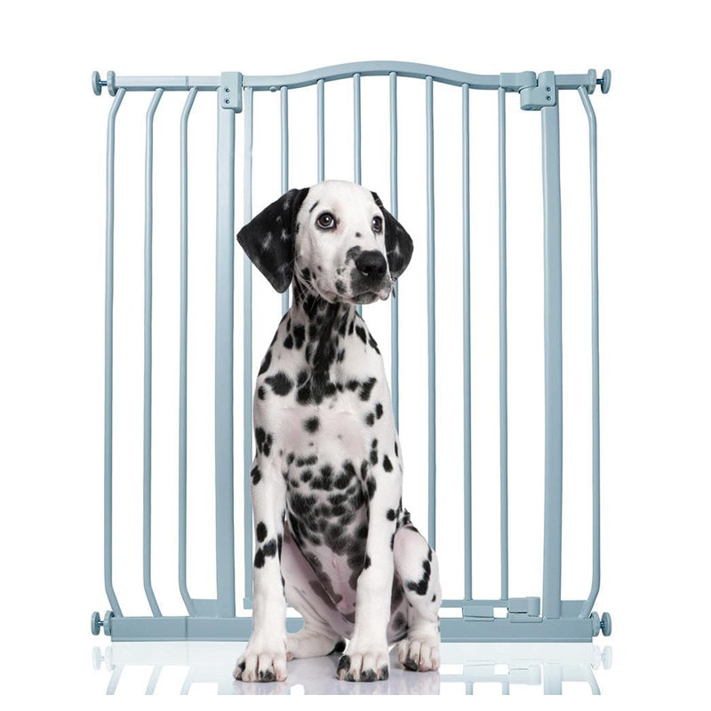 Metal Pressure Mounted Pet Gate, 198cm - 207cm