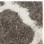 Barcelona Shag Hand-Tufted Silver/Ivory Area Rug-13800705