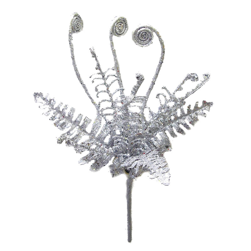 Pistolet de Noël à paillettes, Argent