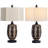 Set Of 2 Ceramic Table Lamps